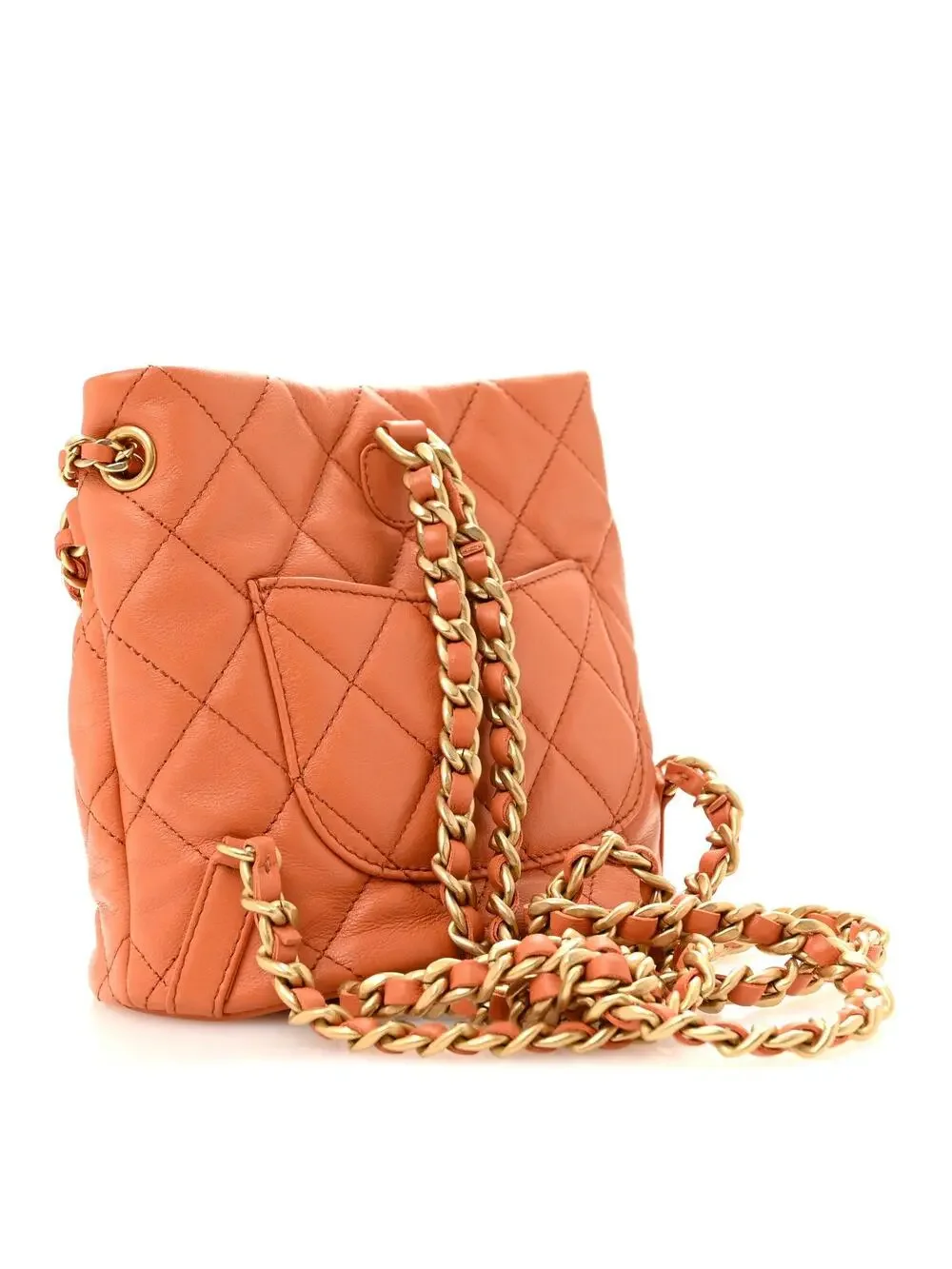 Chanel Calfskin Quilted Small Cc Chain #359261C45B